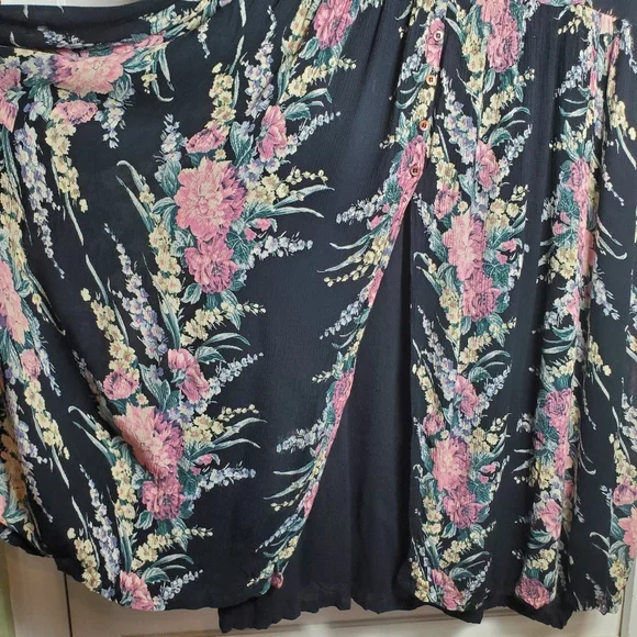 Vingtage Plus Size Cottagecore Fairy Grunge Whimsigoth Dress 1X See Measurements - Picture 8 of 13